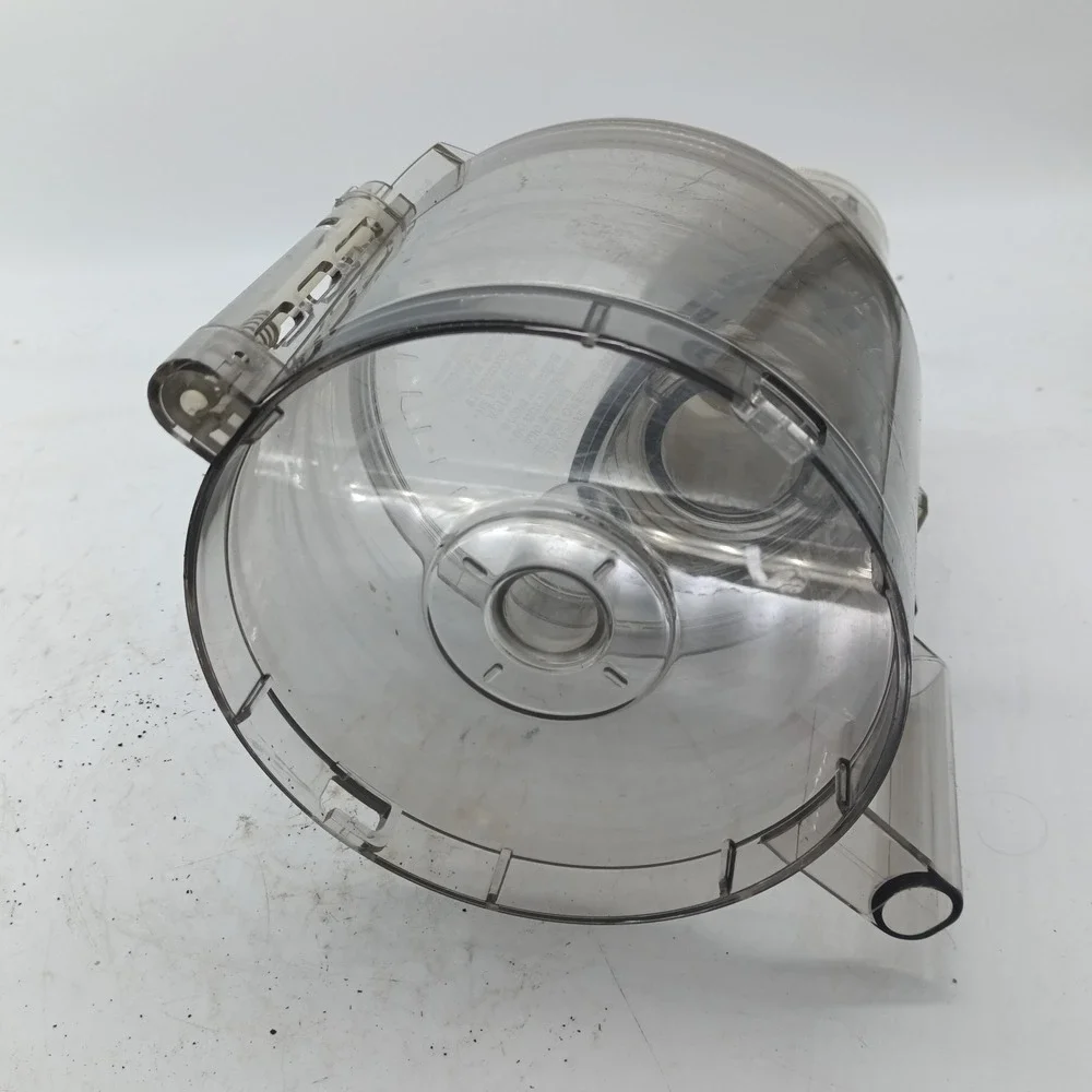 Cuisinart DLC-8 Food Processor Work Bowl Lid Chute Pusher OEM DLC-877B Clear